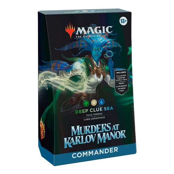 Commander Deck: Murders at Karlov Manor Deep Clue Sea Inglés