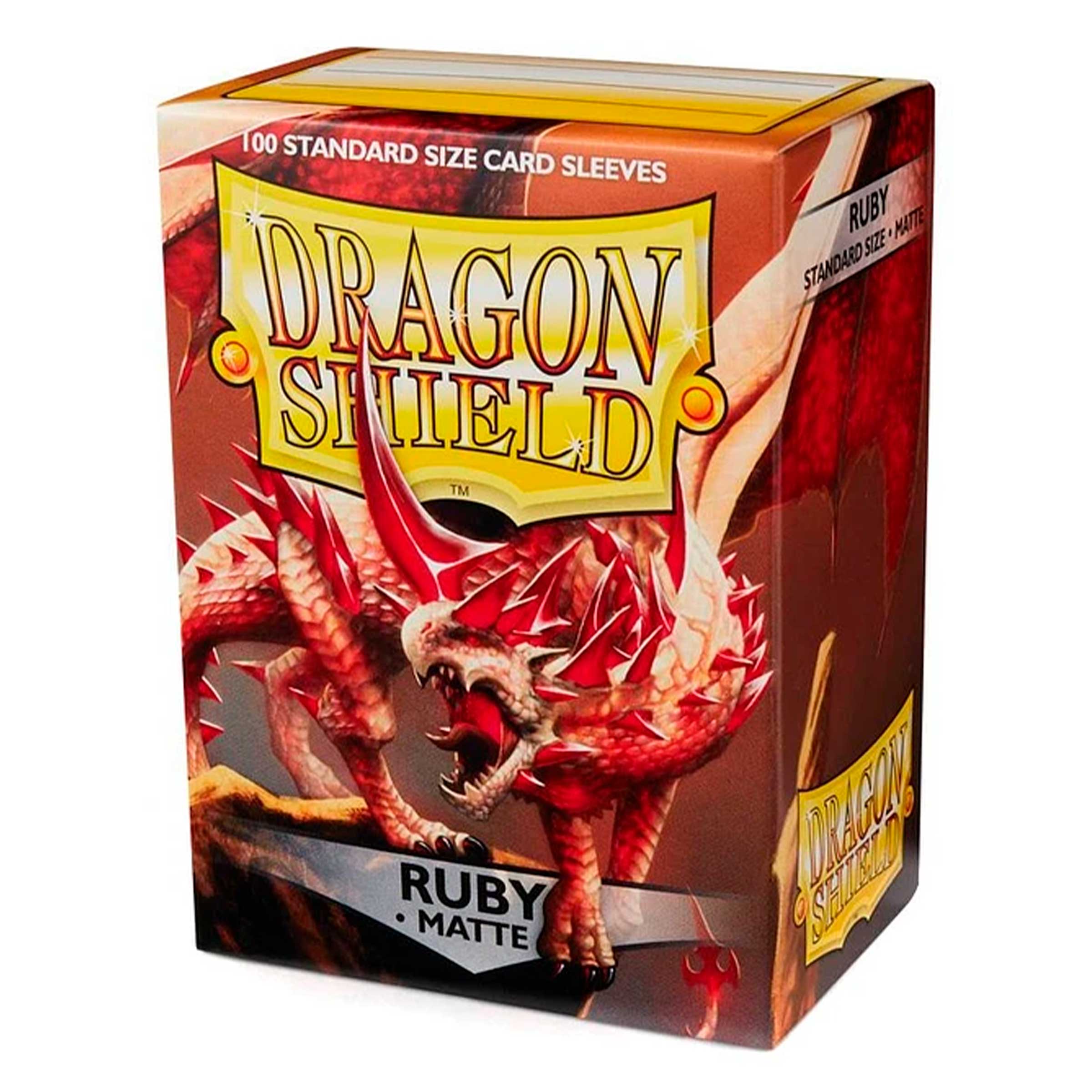 Protectores Estándar Dragon Shield Matte Ruby