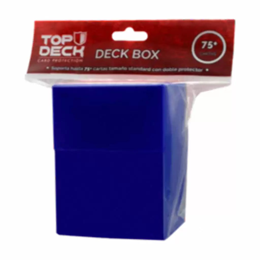 Deck Box Plástico Top Deck 75+ Azul