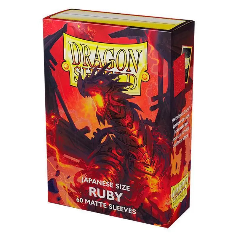 Protectores Small Dragon Shield Matte Ruby