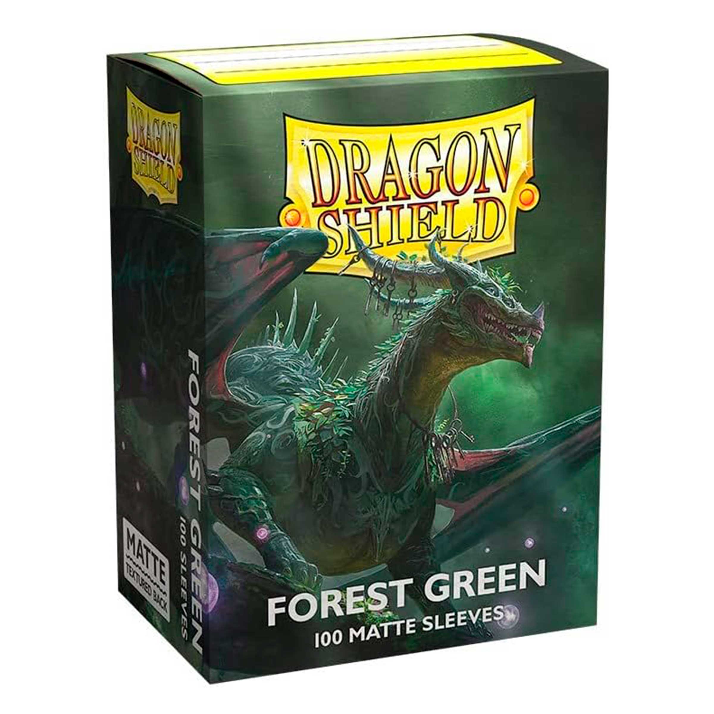 Protectores Estándar Dragon Shield Matte Forest Green