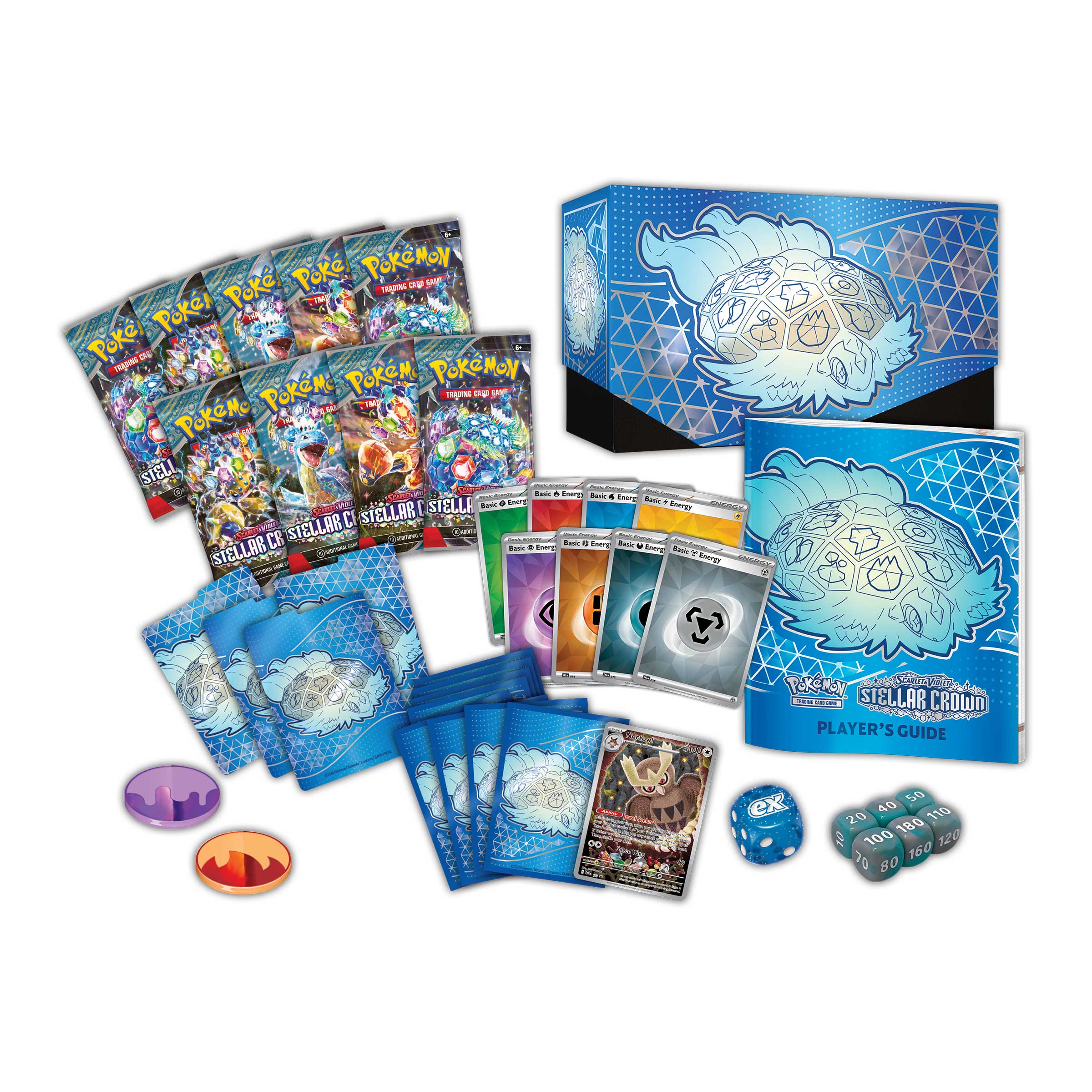 Scarlet & Violet Stellar Crown Elite Trainer Box Inglés