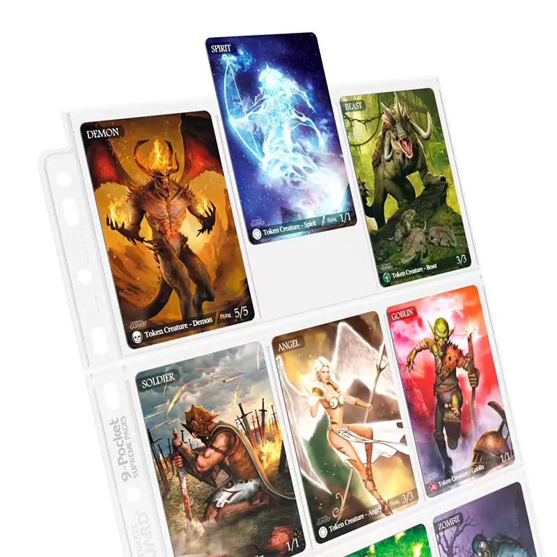 Caja Hojas de Carpeta Ultimate Guard 9-Pocket Pages Standard