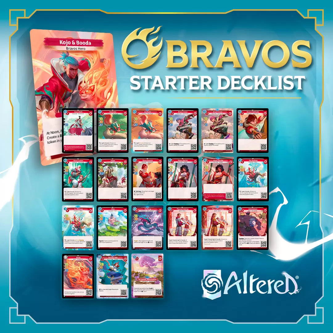 Altered Más Allá de las Puertas Starter Deck Bravos