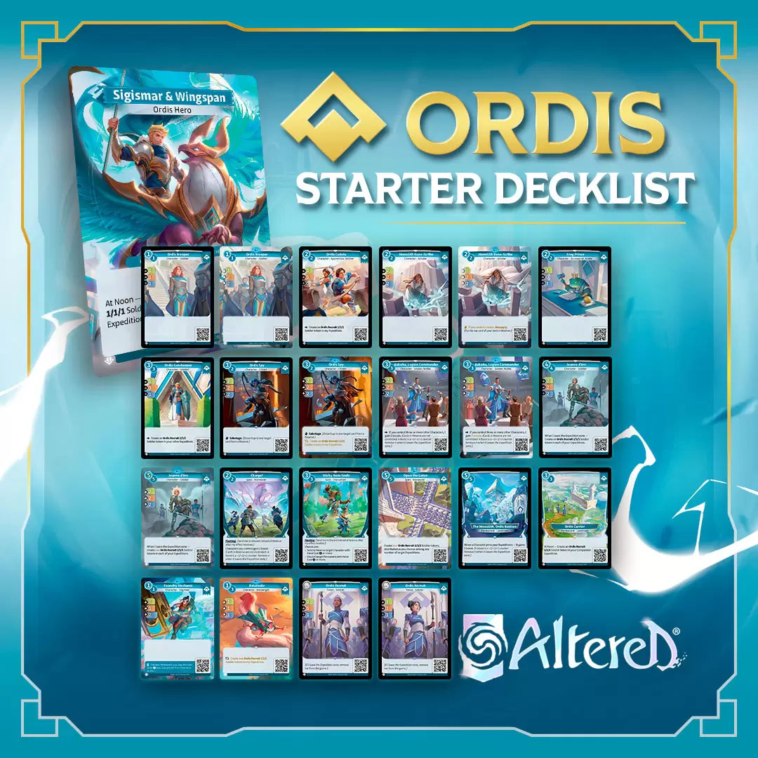 Altered Más Allá de las Puertas Starter Deck Ordis