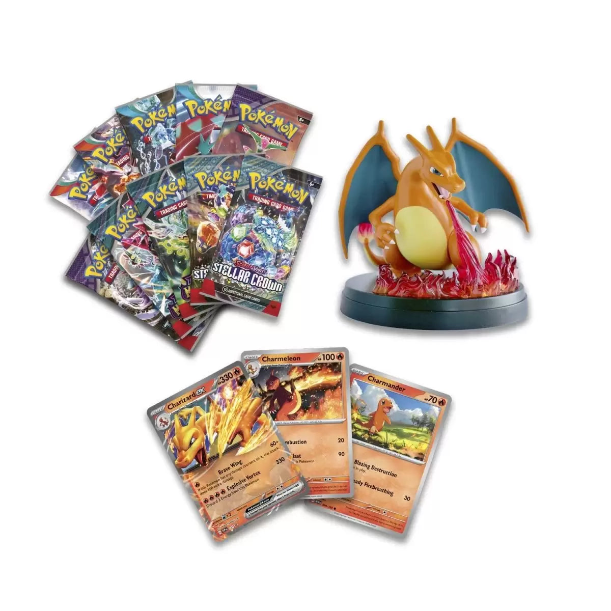 Pokémon TCG: Charizard ex Super-Premium Collection Inglés