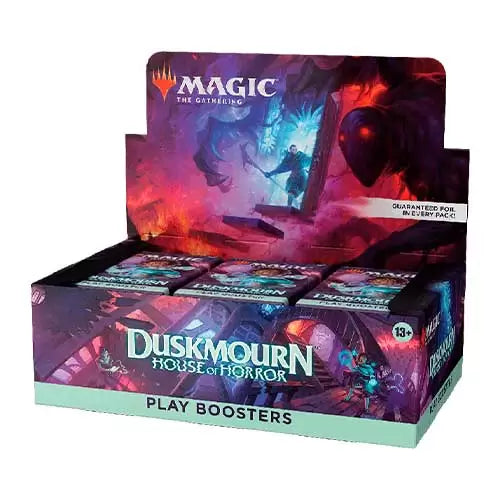 Play Booster Display: Duskmourn Inglés + Collector Booster de Regalo