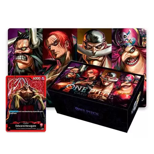 One Piece Card Game: PREMIUM BANDAI Special Goods Set -Former Four Emperors-