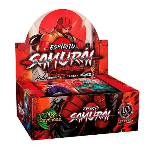 Display de 24 Sobres: Espíritu Samurai