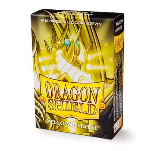 Protectores Small Dragon Shield Matte Yellow