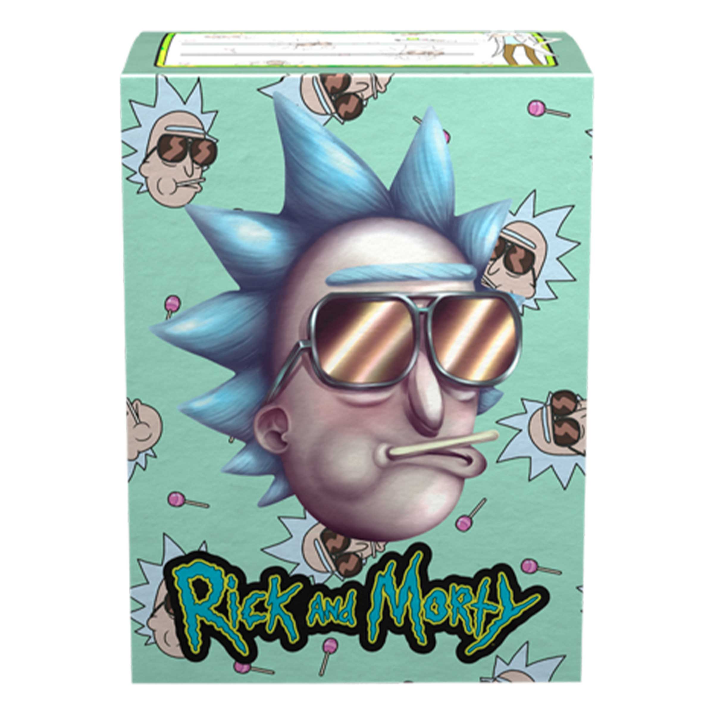 Protectores Estándar Dragon Shield Matte Brushed Rick & Morty ‘Cool Rick’