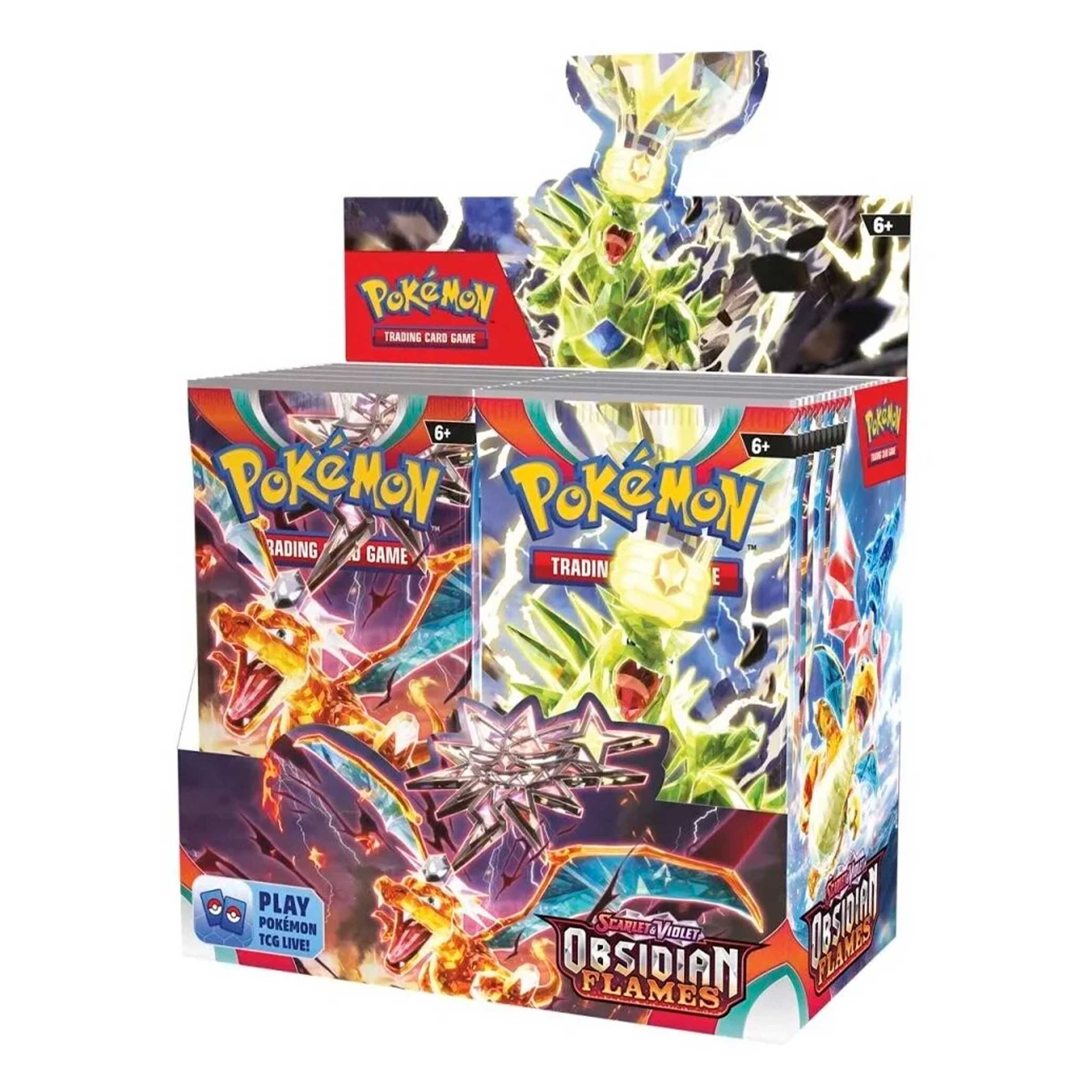 Scarlet & Violet Obsidian Flames 36 Booster Pack Inglés